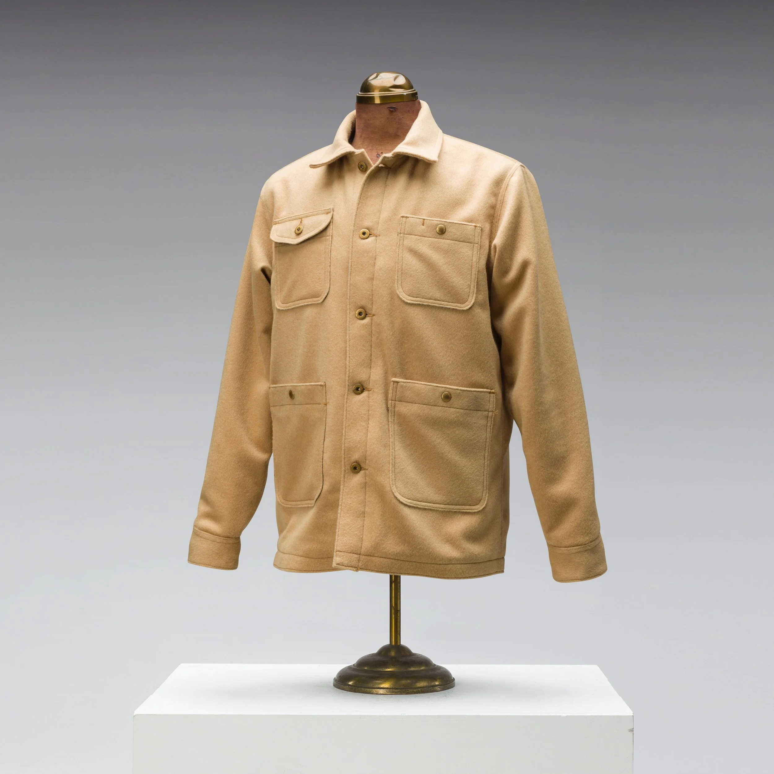 コート caramel BEAR COAT, CHARCOAL MELTON Kids Caramel Bear Coat - Charcoal Melton | Garmentory